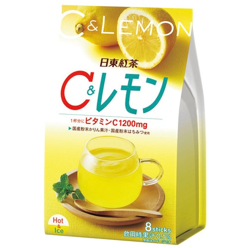 三井農林 ※C&レモン 8本/袋 ※軽（ご注文単位1袋）【直送品】