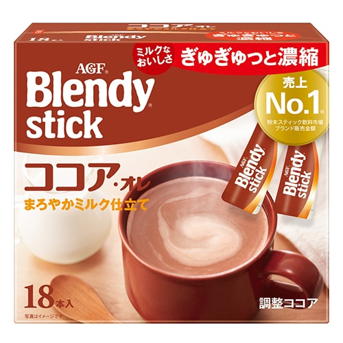 味の素AgF ※ブレンディ スティック ココアオレ 18本/箱 ※軽（ご注文単位1箱）【直送品】