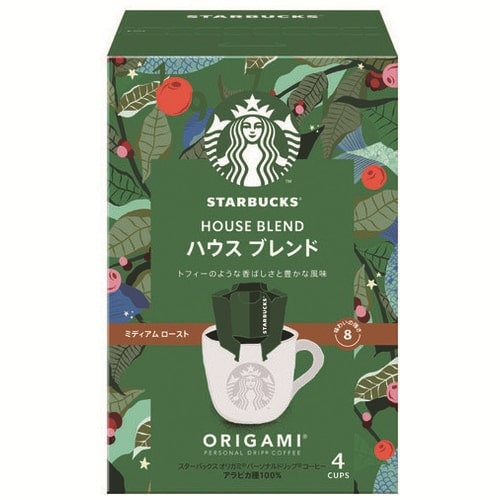 ネスレ ※スターバックスオリガミ HOUSE BLEND 4袋/箱 ※軽（ご注文単位1箱）【直送品】