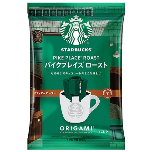ネスレ ※スターバックスオリガミ PIKE PLACE ROAST 4袋/箱 ※軽(ご注文単位1箱)【直送品】