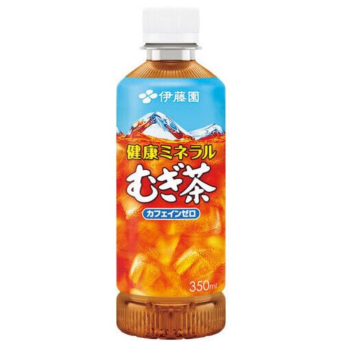伊藤園 ※健康ミネラルむぎ茶PET 350mL 24本/ケース ※軽（ご注文単位1ケース）【直送品】
