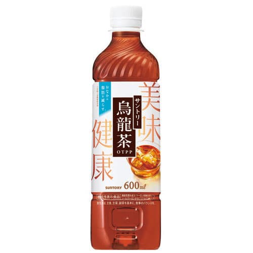 サントリー ※サントリー烏龍茶PET600mL 24本/箱 ※軽（ご注文単位1箱）【直送品】