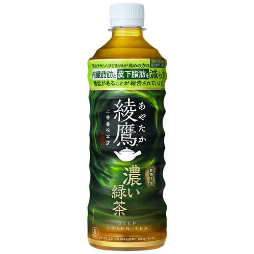 コカ・コーラ ※綾鷹 濃い緑茶PET 525mL 24本/箱 ※軽（ご注文単位1箱）【直送品】