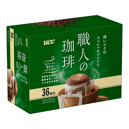 UCC ※職人の珈琲ドリップ SPブレンド 36袋/箱 ※軽（ご注文単位1箱）【直送品】