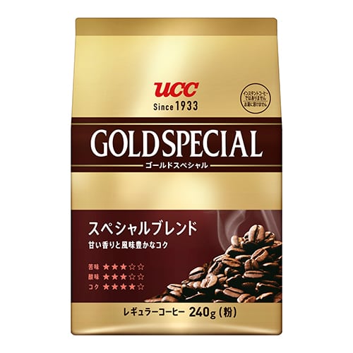 UCC ※gOLD SPECIALスぺシャルブレンド 240g/袋 ※軽（ご注文単位1袋）【直送品】