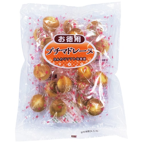 アッシュ ※お徳用プチマドレーヌ 20個/袋 ※軽（ご注文単位1袋）【直送品】