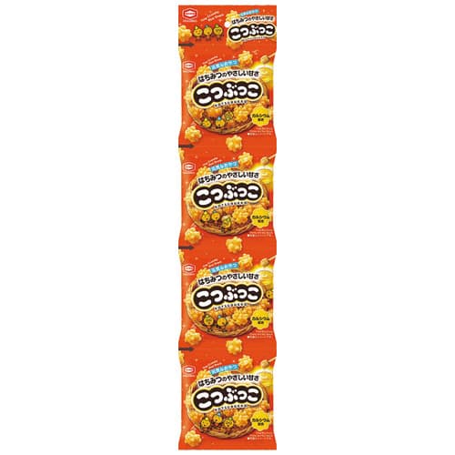 亀田製菓 ※こつぶっこ4連 15g×4袋/パック ※軽（ご注文単位1パック）【直送品】