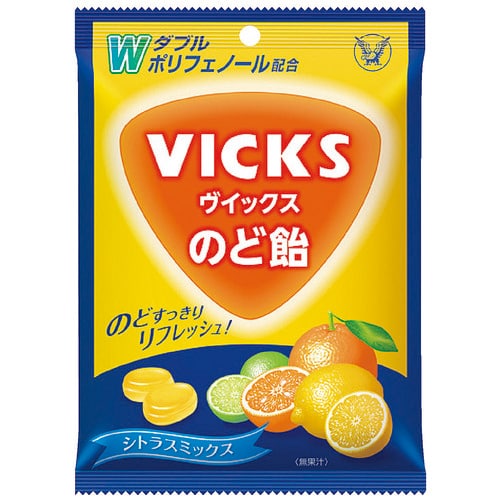 大正製薬 ※ヴイックスのど飴 シトラスミックス 18粒/袋 ※軽（ご注文単位1袋）【直送品】