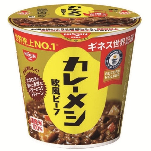 日清食品 ※日清カレーメシ 欧風ビーフ 6食/ケース ※軽（ご注文単位1ケース）【直送品】