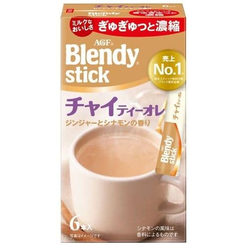 味の素AgF ※ブレンディスティック チャイティオ 6本/箱 ※軽（ご注文単位1箱）【直送品】