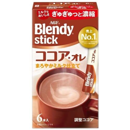 味の素AgF ※ブレンディ スティック ココアオレ 6本/箱 ※軽（ご注文単位1箱）【直送品】