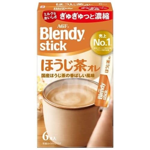味の素AgF ※ブレンディ スティック ほうじ茶オレ 6本/箱 ※軽（ご注文単位1箱）【直送品】