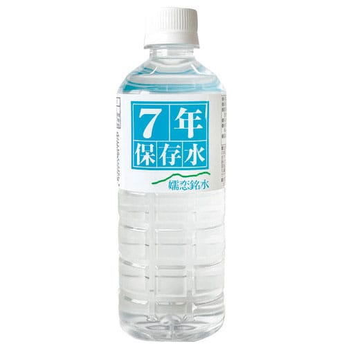 嬬恋銘水 ※嬬恋銘水7年保存水 500mL 24本/ケース ※軽（ご注文単位1ケース）【直送品】