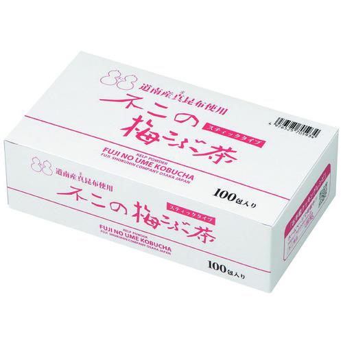 不二食品 ※梅こぶ茶 スティック2g 100本/箱 ※軽（ご注文単位1箱）【直送品】