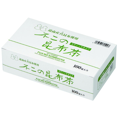 不二食品 ※昆布茶 スティック2g 100本/箱 ※軽（ご注文単位1箱）【直送品】