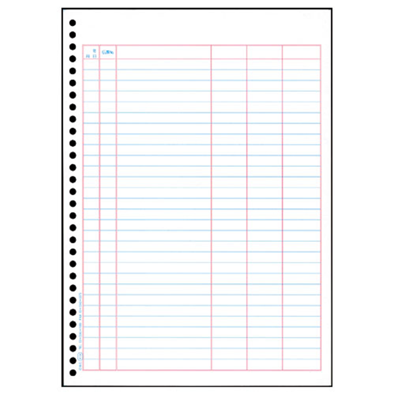 オービックビジネスコンサルタント 奉行用 単票バインダー元帳 4124 1000枚 1個(ご注文単位1個)【直送品】