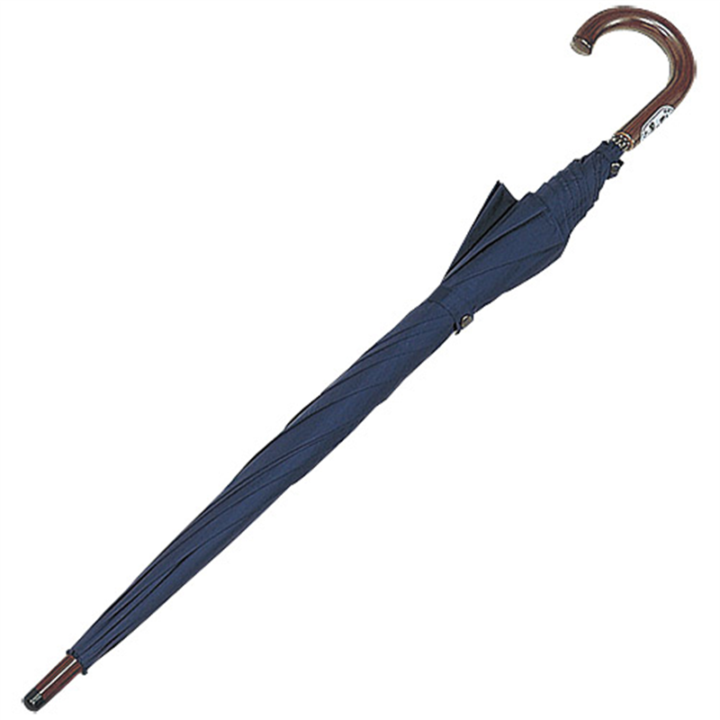 ハピラ 長傘ロングワンタッチ H-713NB 紺 1個（ご注文単位1個）【直送品】