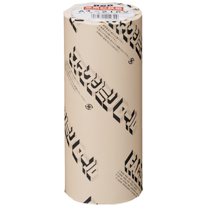 アジア原紙 FAX感熱記録紙 A4-216V A4 1in 100m 1個(ご注文単位1個)【直送品】