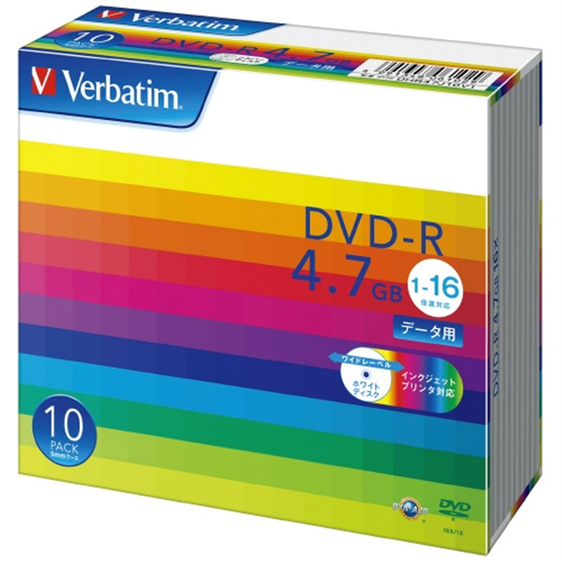 Verbatim Japan DVD?R <4.7GB> DHR47JP10V1C 100枚 1個(ご注文単位1個)【直送品】