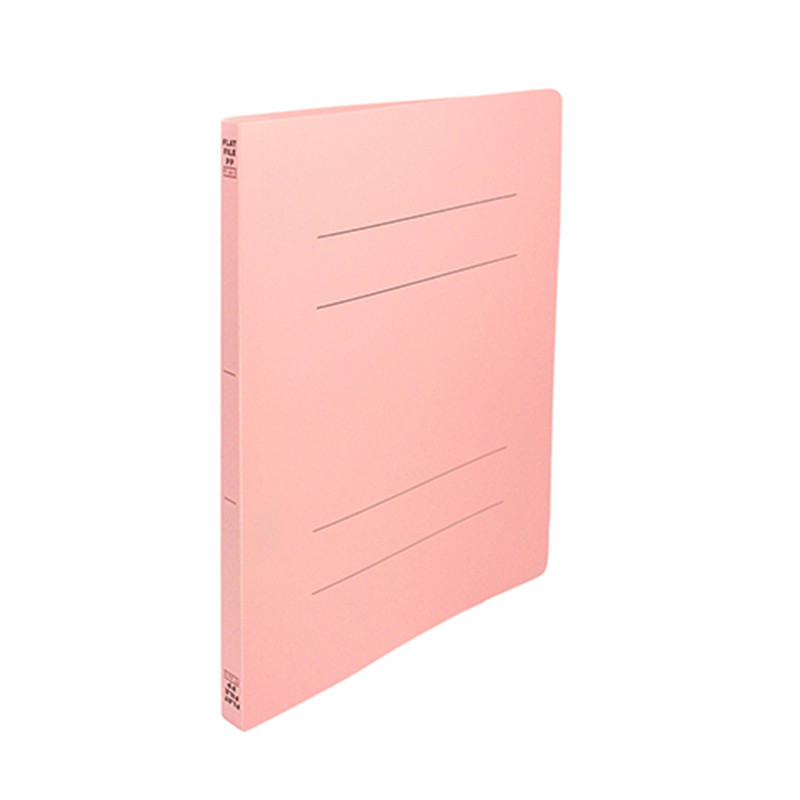 ビュートン フラットファイルPP A4S ピンク FF-A4S-P 1個（ご注文単位1個）【直送品】