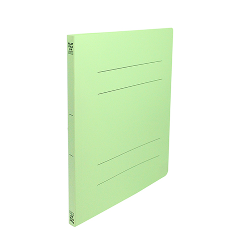 ビュートン フラットファイルPP A4S グリーンFF-A4S-GN 1個（ご注文単位1個）【直送品】
