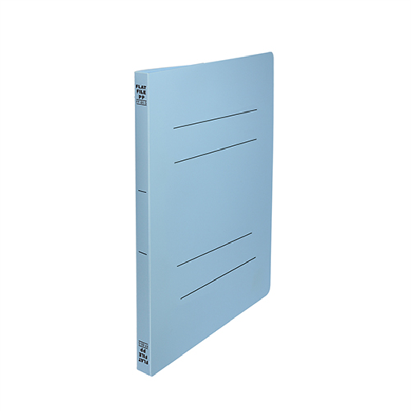 ビュートン フラットファイルPP B5S ブルー FF-B5S-B 1個（ご注文単位1個）【直送品】