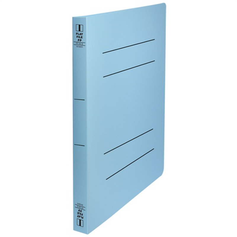ビュートン フラットファイルPP 厚とじA4S FF-A4SW-B 1個（ご注文単位1個）【直送品】