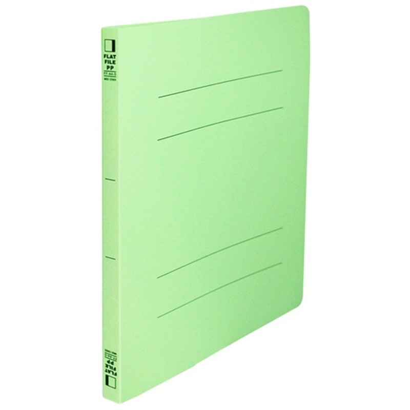 ビュートン フラットF PP 表紙ワイドA4S FF-A4SHW-GN 1個(ご注文単位1個)【直送品】