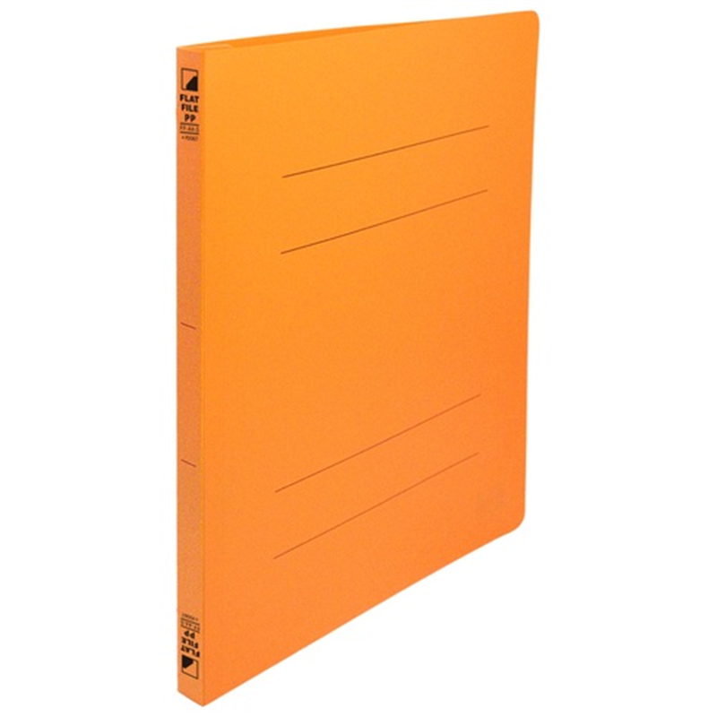 ビュートン フラットF PP ポケット付 A4S FF-A4SP-OR 1個(ご注文単位1個)【直送品】