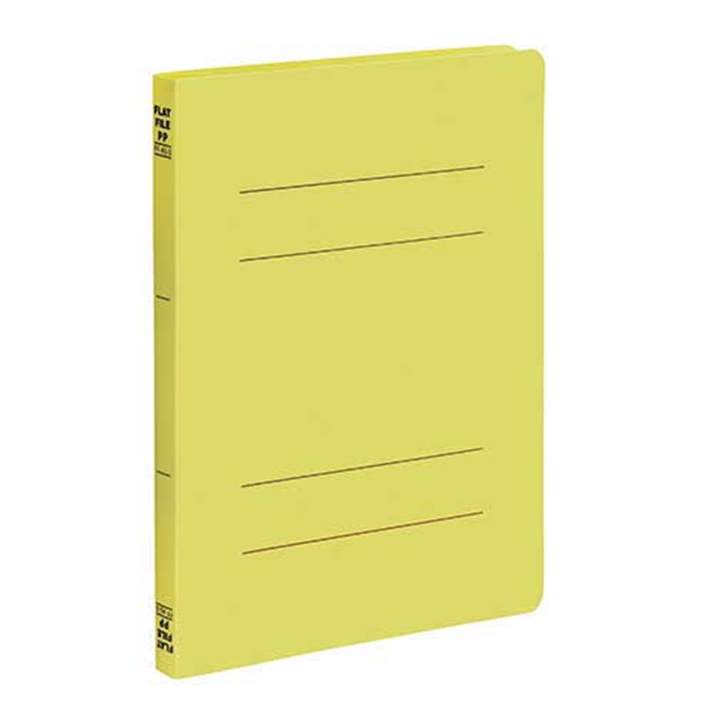 ビュートン フラットファイルPP A5S イエロー FF-A5S-Y 1個(ご注文単位1個)【直送品】