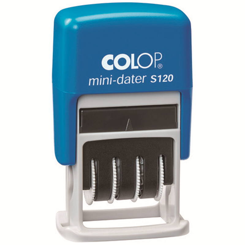 COLOP ミニデータースタンプ S120/BL2黒 1個（ご注文単位1個）【直送品】
