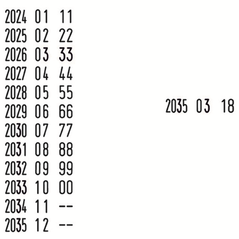 COLOP ミニデータースタンプ S120/BL2黒 1個(ご注文単位1個)【直送品】