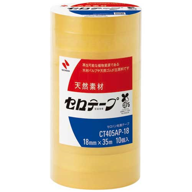 ニチバン セロテープ CT405AP-18 18mm×35m 200巻 1個(ご注文単位1個)【直送品】