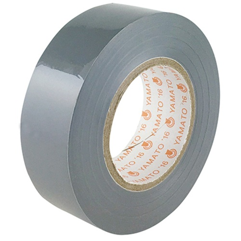 ヤマト ビニールテープ NO200-19 19mm*10m 灰 10巻 1個（ご注文単位1個）【直送品】