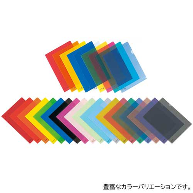 LIHITLAB クリヤーホルダー F-78-1 A4 乳白 5枚 1個(ご注文単位1個)【直送品】