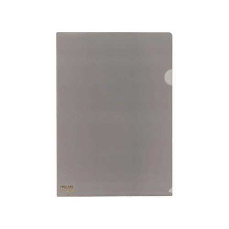 LIHITLAB クリヤーホルダー F-78-24 A4 黒 5枚 1個(ご注文単位1個)【直送品】