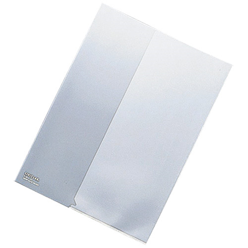 LIHITLAB クリヤーホルダー F-79-1 A4 乳白 5枚  1個（ご注文単位1個）【直送品】