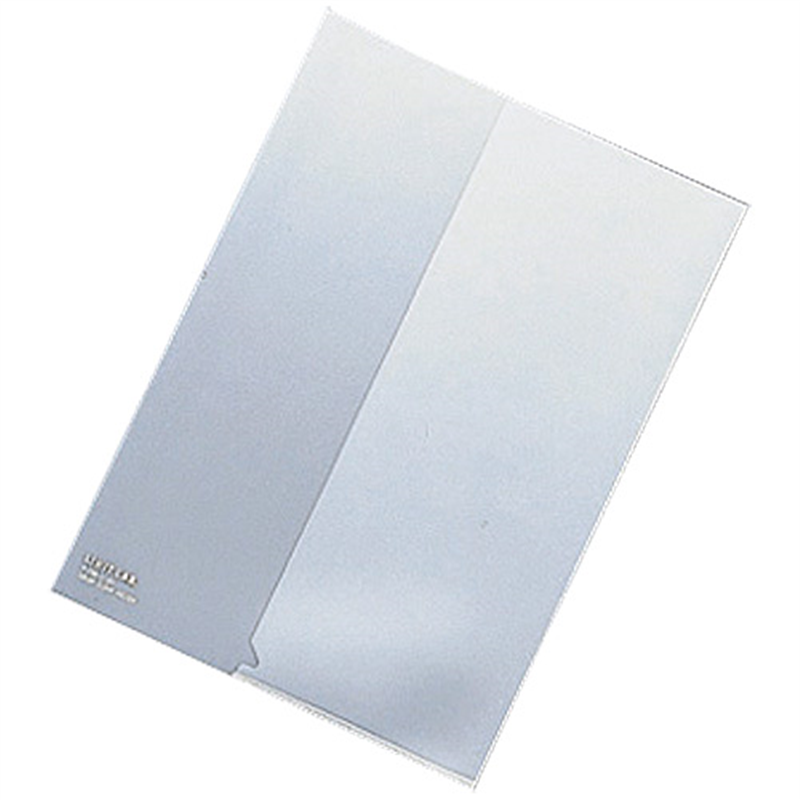 LIHITLAB クリヤーホルダー F-79B-1 B5 乳白 5枚  1個（ご注文単位1個）【直送品】