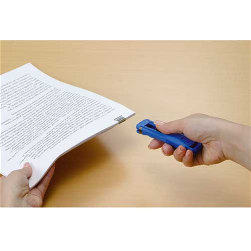 オート ガチャック GS-500 中 青 10個/箱(ご注文単位1箱)【直送品】