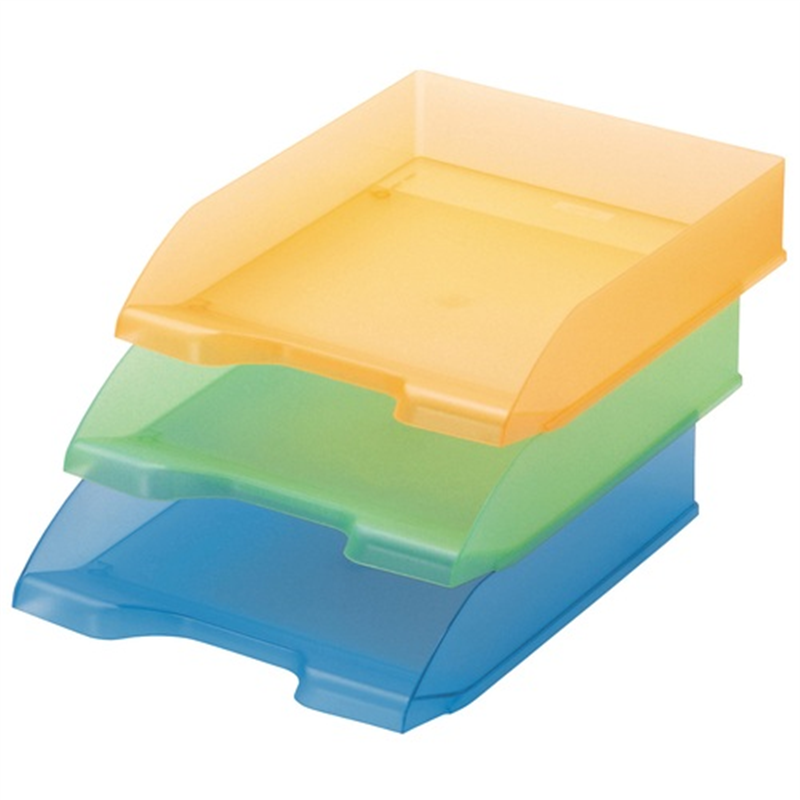 セキセイ デスクトレー SSS-1246 A4 青 10個/箱(ご注文単位1箱)【直送品】