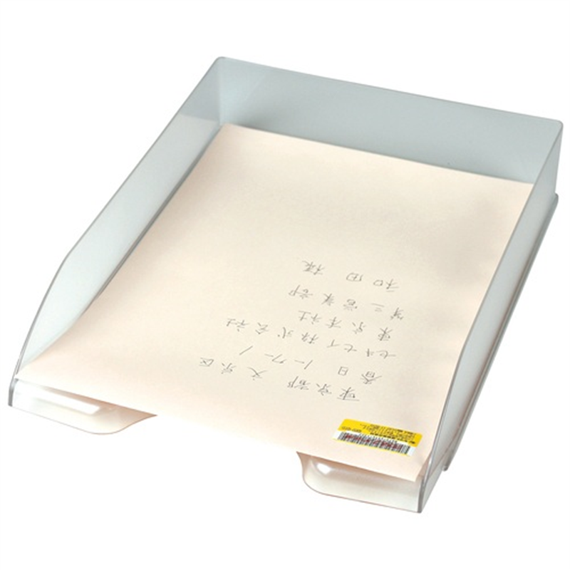 セキセイ デスクトレー SSS-1246 A4 透明 10個/箱(ご注文単位1箱)【直送品】