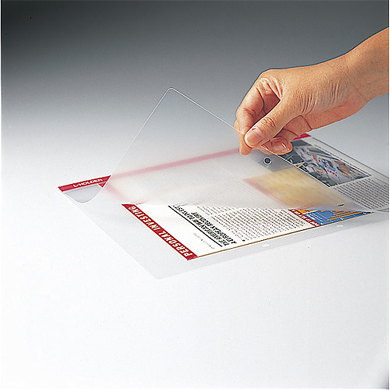 キングジム クリアーホルダー Lホルダー730 A4S 青 5冊 1個（ご注文単位1個）【直送品】