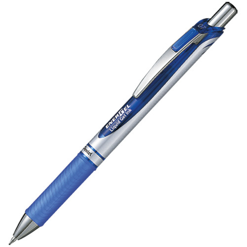 ぺんてる エナージェル 0.7mm 青 BL77-C 10本  1個（ご注文単位1個）【直送品】