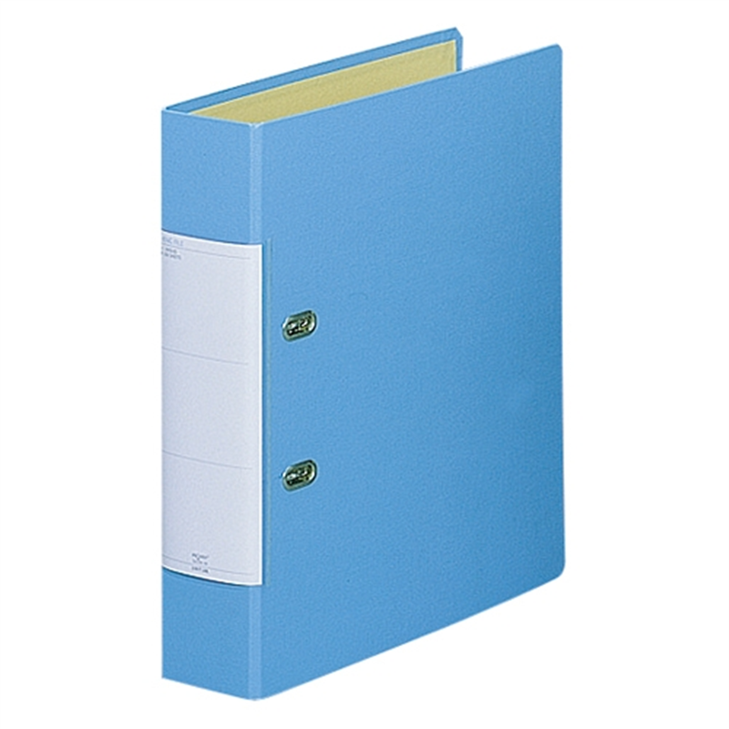 LIHITLAB D型リングファイル G2250-14 A4S 水 10冊  1個（ご注文単位1個）【直送品】