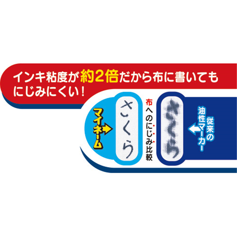サクラクレパス サクラマイネーム HK#49 極細 黒 10本 1個(ご注文単位1個)【直送品】