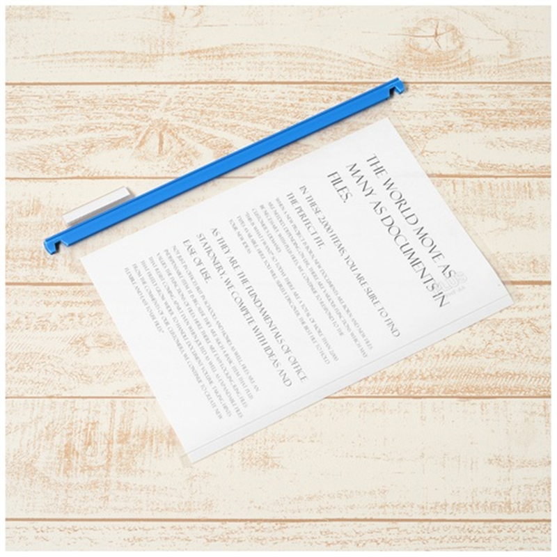 プラス PPハンガーフォルダー PHF-A4 青 60枚 1個(ご注文単位1個)【直送品】