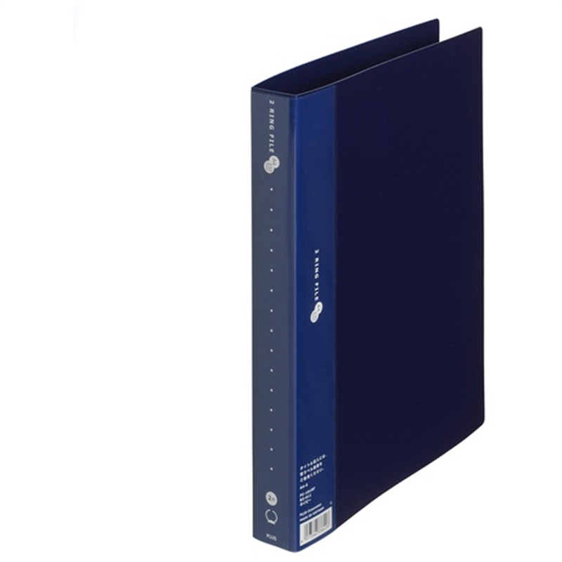 プラス 2リングファイルFC-101RF A4S 35mm NV10冊  1個（ご注文単位1個）【直送品】