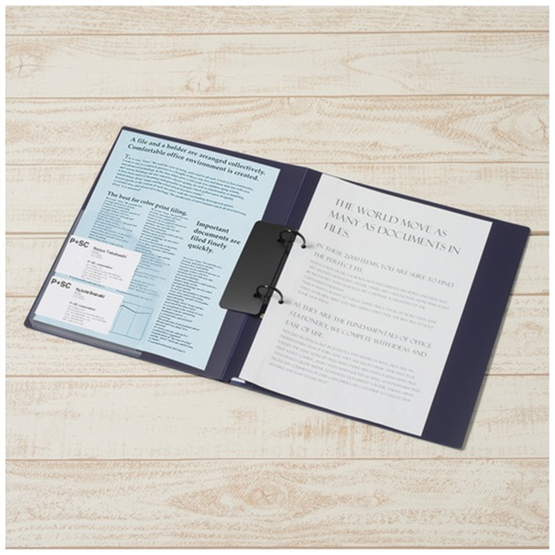 プラス 2リングファイルFC-101RF A4S 35mm NV10冊  1個（ご注文単位1個）【直送品】