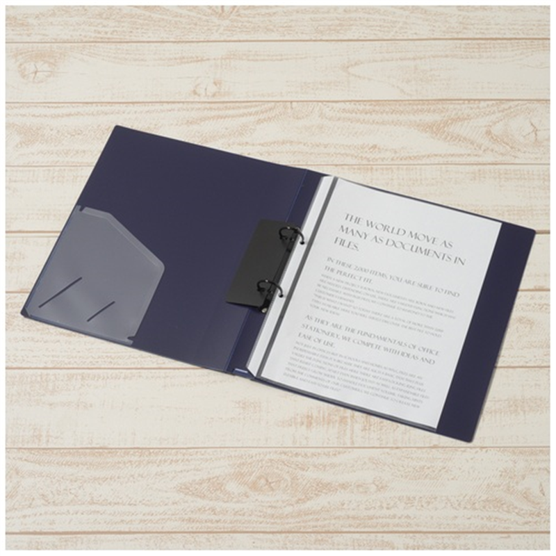 プラス 2リングファイルFC-101RW A4SW35mm NV10冊 1個(ご注文単位1個)【直送品】