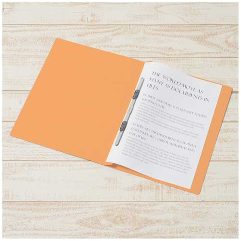 プラス フラットファイル 021N A4S オレンジ 10冊 1個(ご注文単位1個)【直送品】